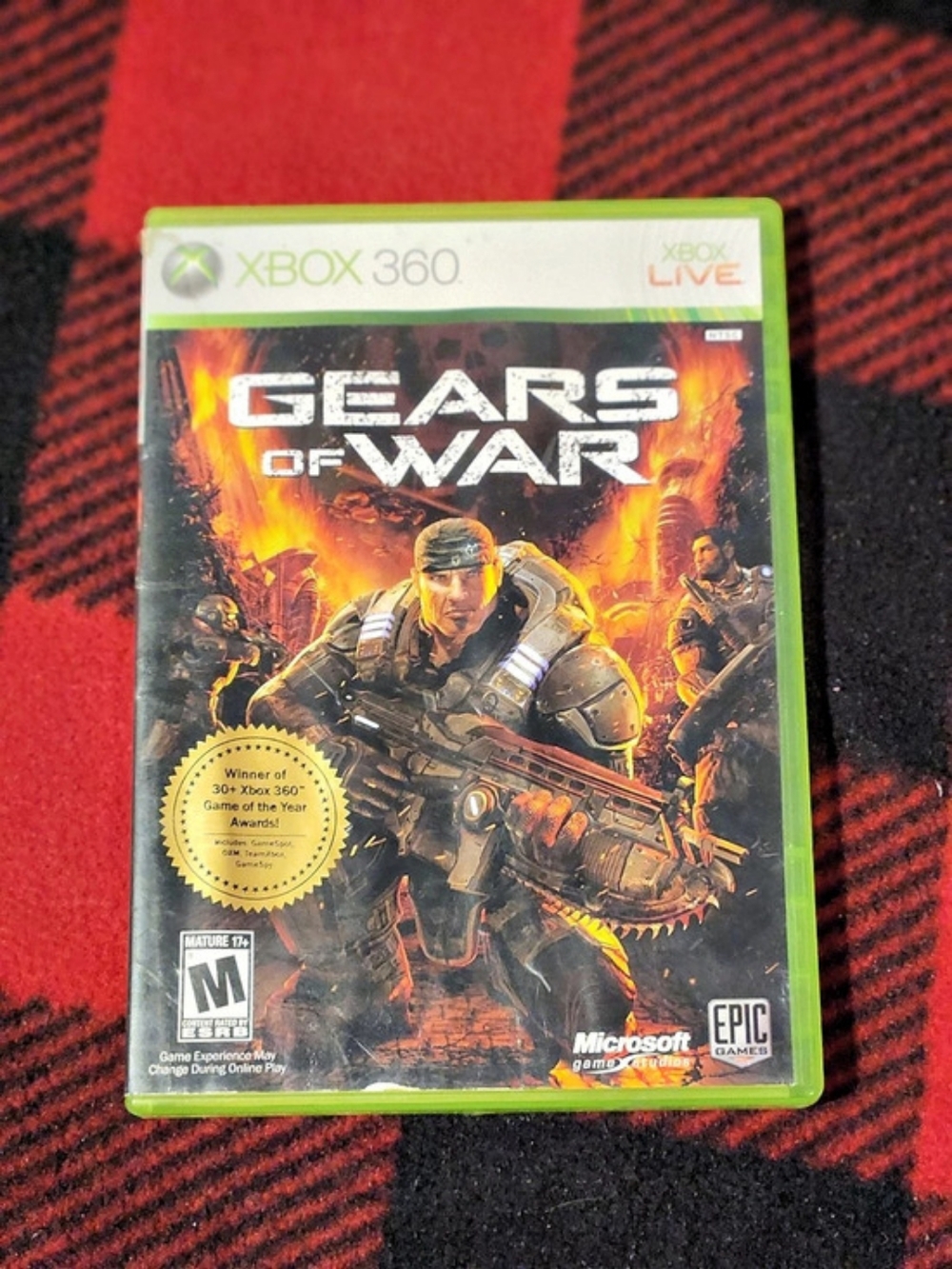 Gears of War - Microsoft Xbox 360- No Manual